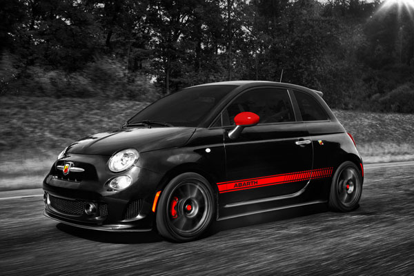 Американский Abarth 500 показали в Лос-Анджелесе 