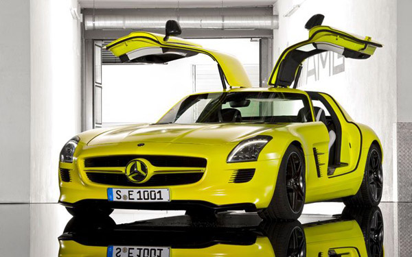 Mercedes SLS AMG E-Cell - будущее AMG