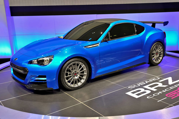 Премьера Subaru BRZ Concept STI