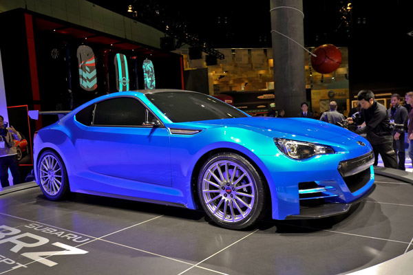 Премьера Subaru BRZ Concept STI