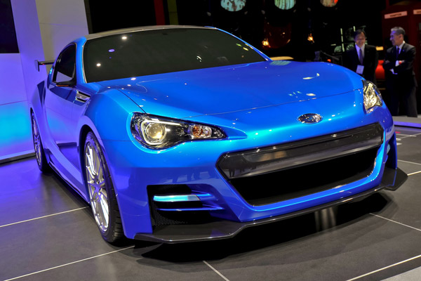 Премьера Subaru BRZ Concept STI