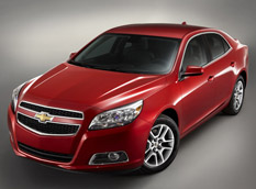 Новые данные о Chevrolet Malibu 2013