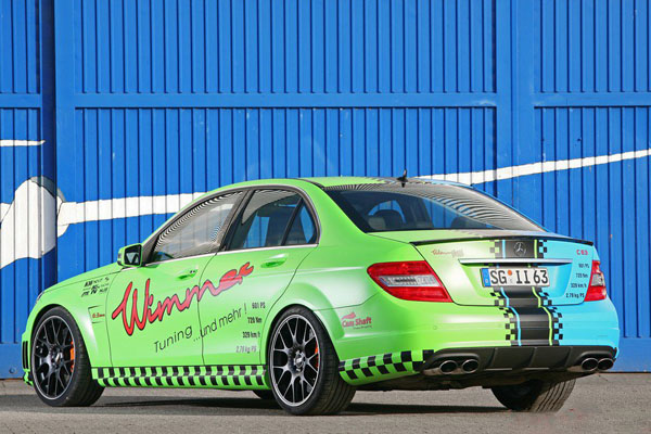 Mercedes C 63 AMG от Wimmer RS