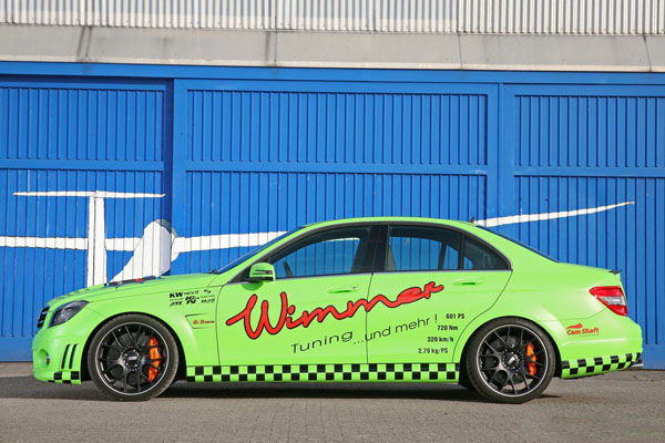Mercedes C 63 AMG от Wimmer RS