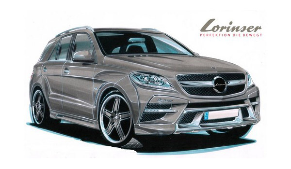 Lorinser работает над Mercedes M-Class 2012