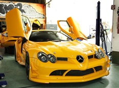 McLaren Mercedes SLR 722 GTB от Sievers