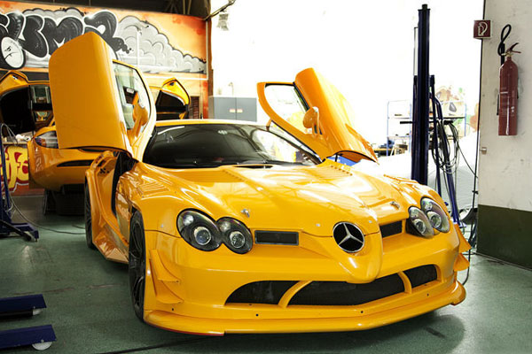 McLaren Mercedes SLR 722 GTB от Sievers