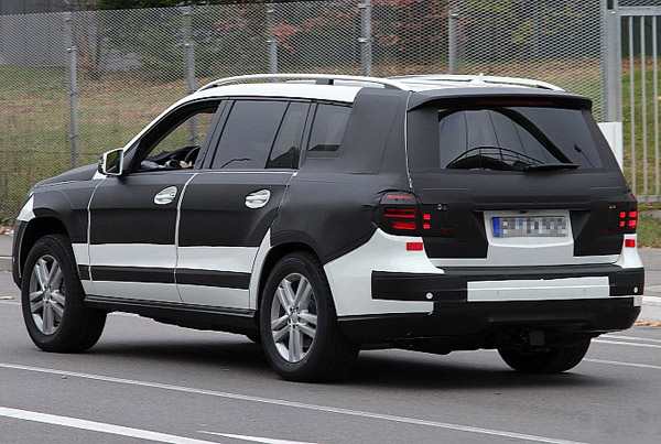 Mercedes-Benz GL-Class 2013 - шпионские фото 