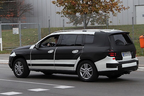 Mercedes-Benz GL-Class 2013 - шпионские фото 