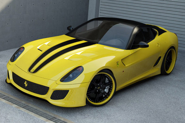 Ferrari 599 GTO от ателье Wheelsandmore