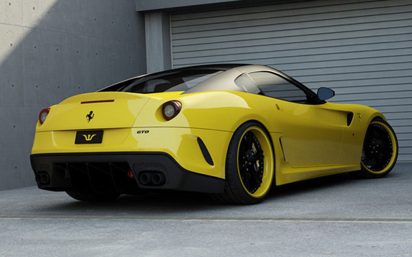 Ferrari 599 GTO от ателье Wheelsandmore