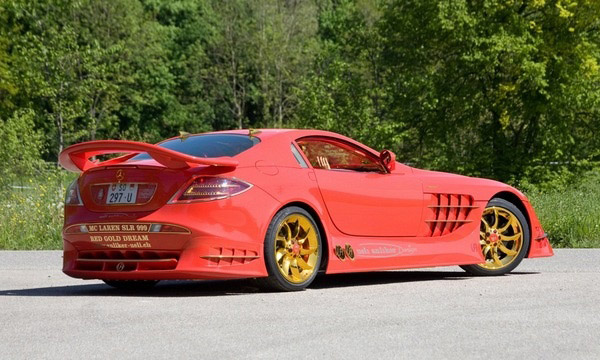 Mercedes SLR Red Gold Dream ценой в 11 000 000 $