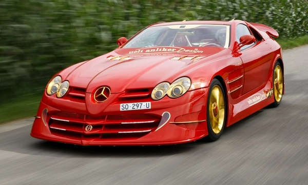 Mercedes SLR Red Gold Dream ценой в 11 000 000 $