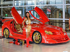 Mercedes SLR Red Gold Dream ценой в 11 000 000 $