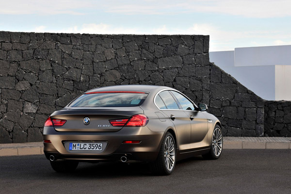 Официальные данные о BMW 6-Series Gran Coupe