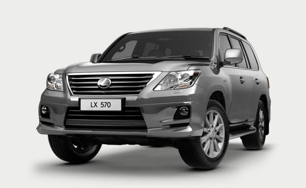 Обновленный Lexus LX 570 2012 покажут в Детройте