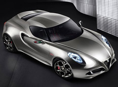 Alfa Romeo 4C появится в 2013-м году