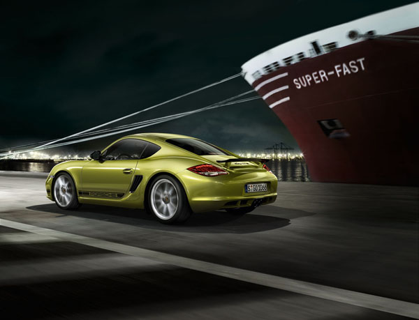 Porsche Cayman R запечатлен на треке