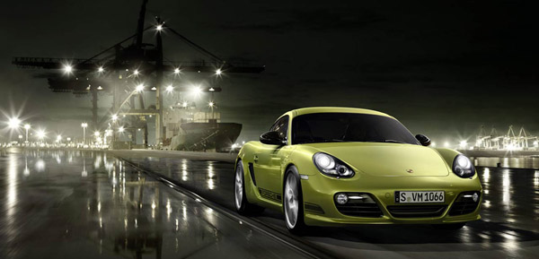 Porsche Cayman R запечатлен на треке