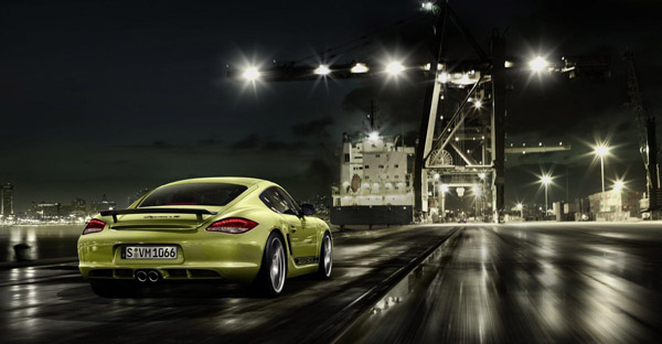 Porsche Cayman R запечатлен на треке