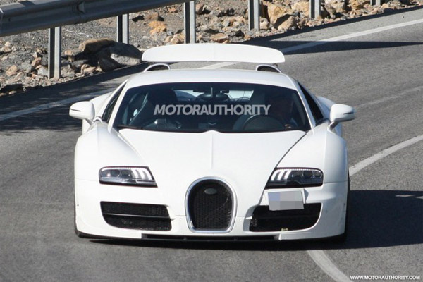 Bugatti может представить в Женеве новый Veyron