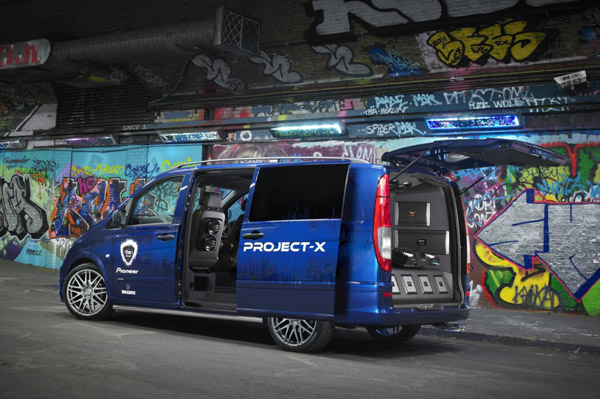 Mercedes и Pioneer построили Vito Project-X