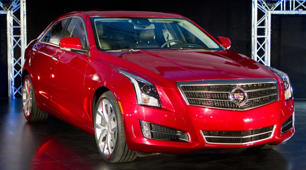 В Детройте дебютировал седан Cadillac ATS 2013