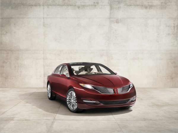 Концепт Lincoln MKZ дебютирует в Детройте