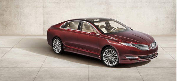 Концепт Lincoln MKZ дебютирует в Детройте