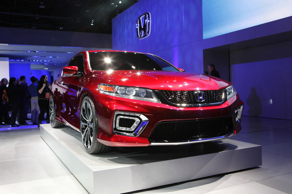 Концепт Honda Accord Coupe представлен в Детройте