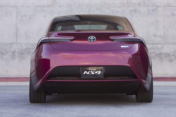 Toyota NS4 Concept - седан из будущего в Детройте