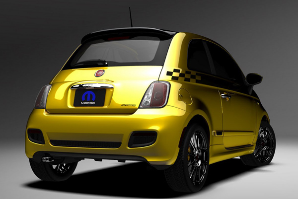 Mopar покажет тюнингованный Fiat 500 Stinger 