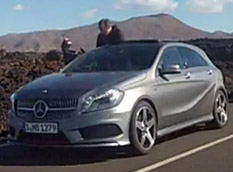 Новый Mercedes-Benz A-Class пойман на видео