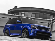 Range Rover Cosworth Imperial Blue от A. Kahn Design