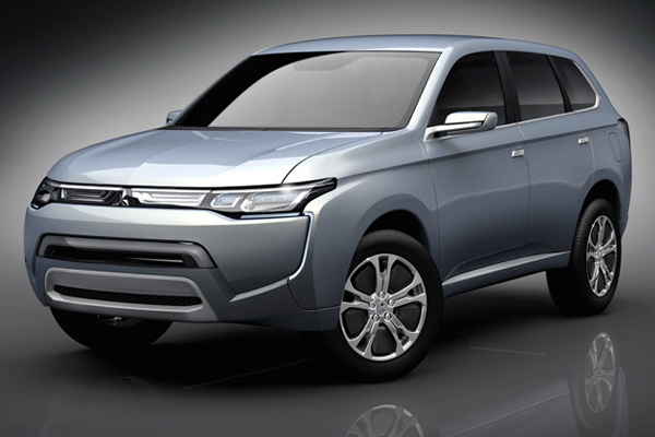 Mitsubishi впервые показала новый Outlander 2013