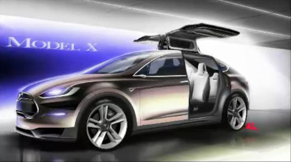 Model X - первый кроссовер от Tesla