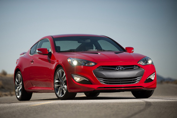 Hyundai назвал цены Genesis Coupe 2013