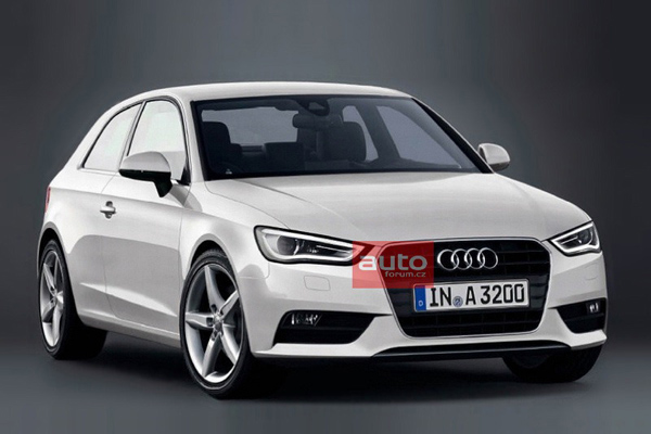 В сети появились первые фото Audi A3 2013