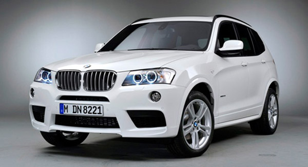 Опубликованы цены на BMW X3 2013
