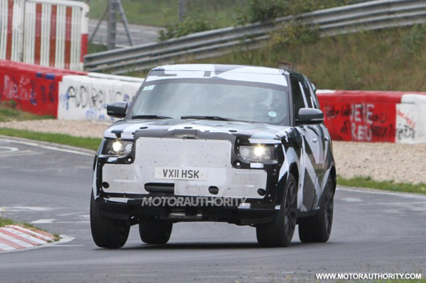 Шпионы засняли новый Range Rover