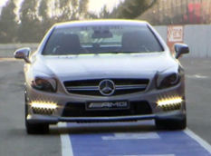 Шумахер прокатился на новом Mercedes SL63 AMG
