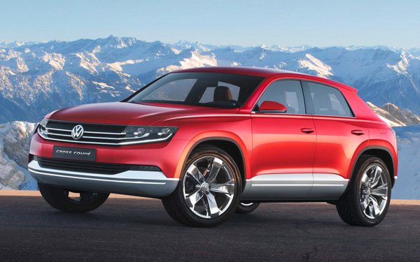 Volkswagen представит новый Cross Coupe Concept