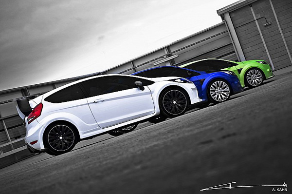 Ford Focus RS и Fiesta ST от A. Kahn Design