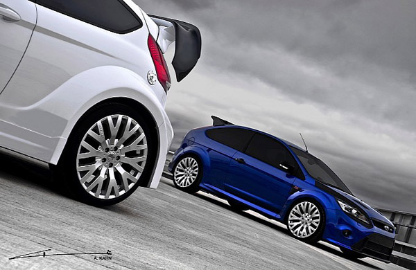 Ford Focus RS и Fiesta ST от A. Kahn Design