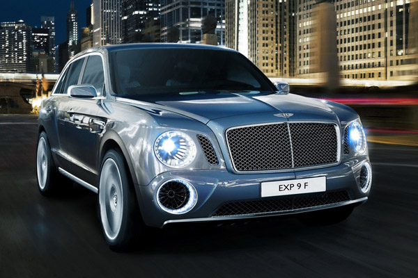 Внедорожник Bentley рассекречен