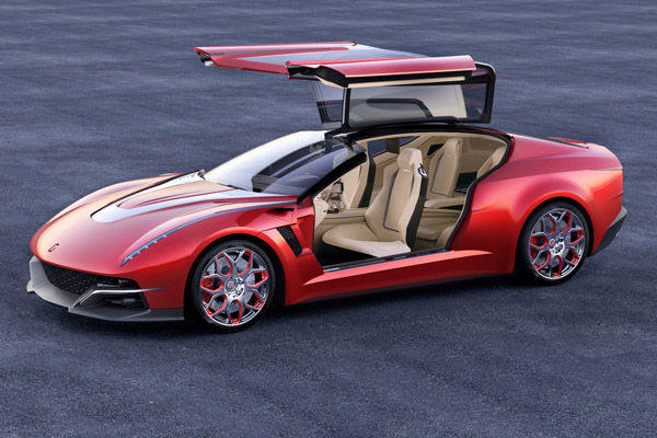 Brivido Concept от Italdesign Giugiaro и Volkswagen