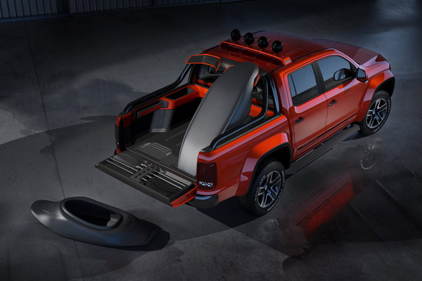 Volkswagen Amarok создан для активного отдыха