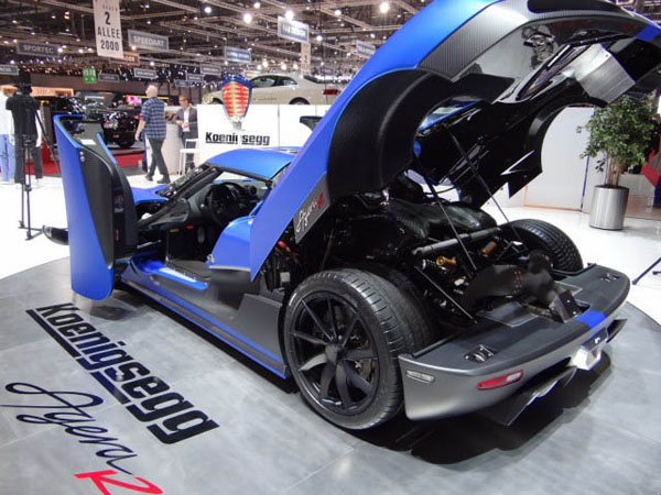 Koenigsegg показал обновленный суперкар Agera R
