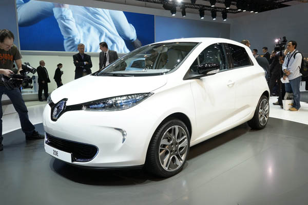 Renault представил электромобиль ZOE