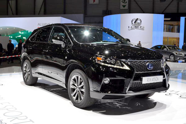 В Женеве показали Lexus RX F Sport 2013